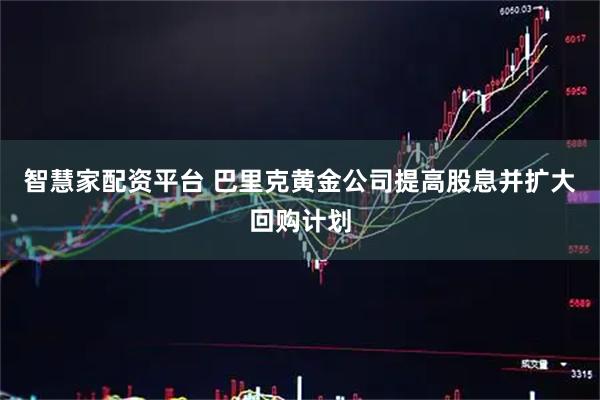 智慧家配资平台 巴里克黄金公司提高股息并扩大回购计划