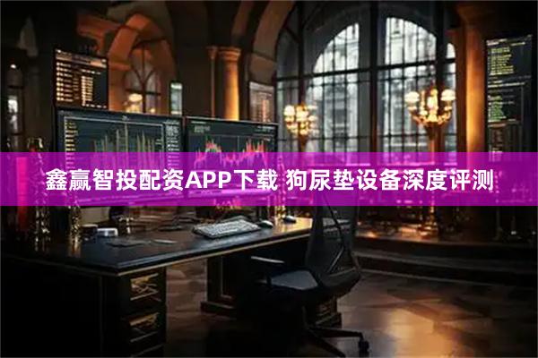 鑫赢智投配资APP下载 狗尿垫设备深度评测